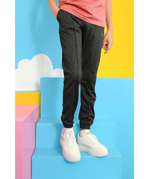 Comfortable Drawstring pants Solid For Boys - Grey