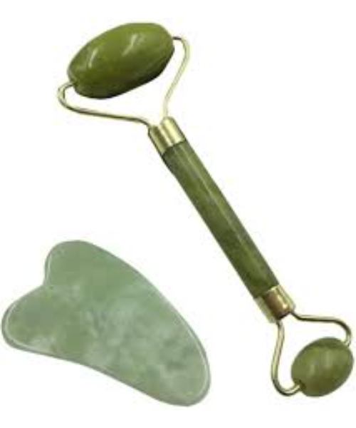 jade roller and gua sha